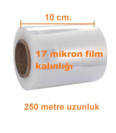 Dilimli Streç Film 17 mikron 10 cm. 250 metre